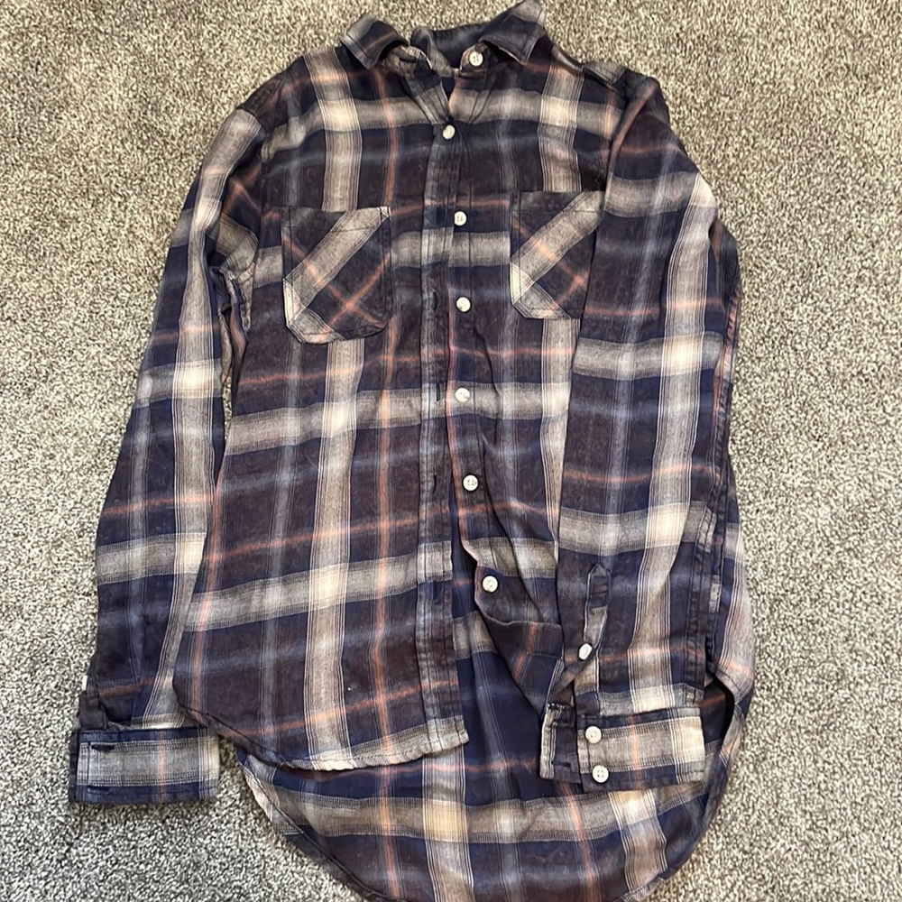 Womens plaid shirt